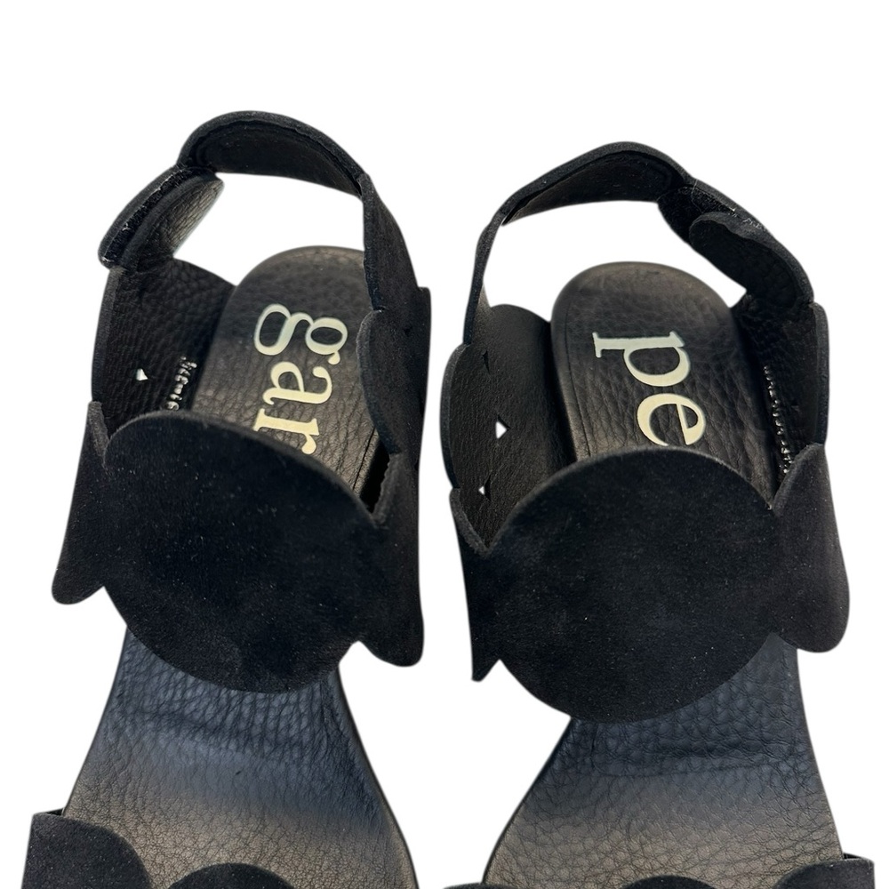 Pedro Garcia Winslet 'DOTTY' Midi Black Suede Sandal  EU37.5/US 7 - Picture 7 of 12